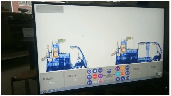 貨車(chē)通過(guò)x光安檢機(jī)是什么樣子的？